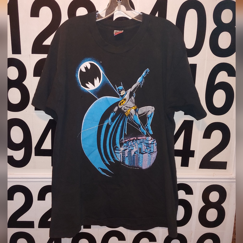 Vintage 80s DC Comics Batman Graphic Shirt Top